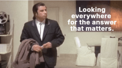 looking everywhere